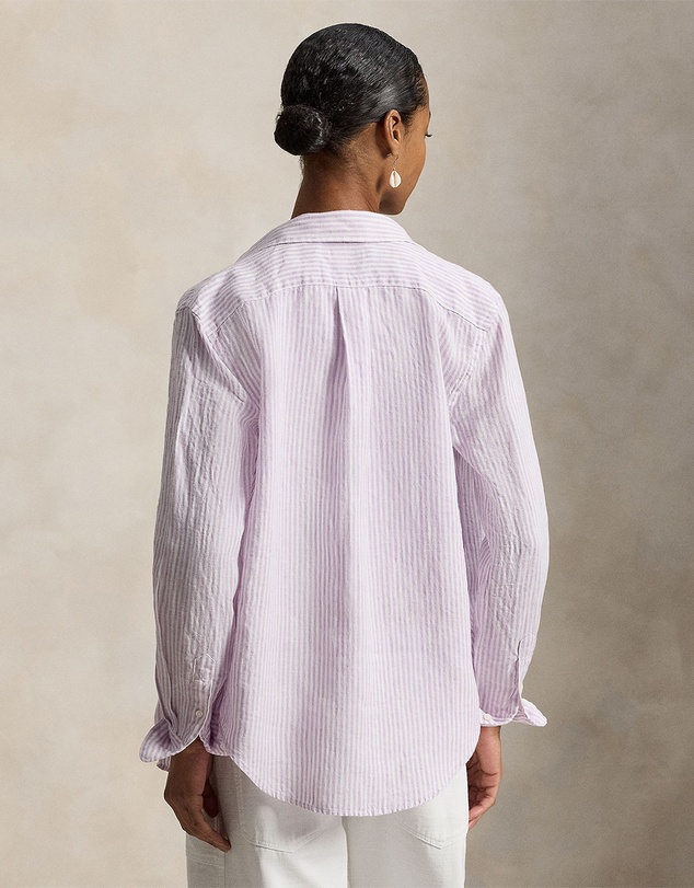 Polo Ralph Lauren - Classic Fit Striped Linen Shirt