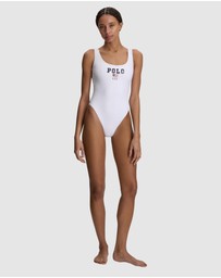 Polo Ralph Lauren - Polo USA Scoop Neck Tank Swimsuit