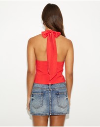 Dazie - Grace Halter Top