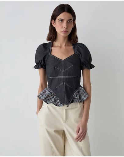Laagam - Regina Puff Sleeve Blouse