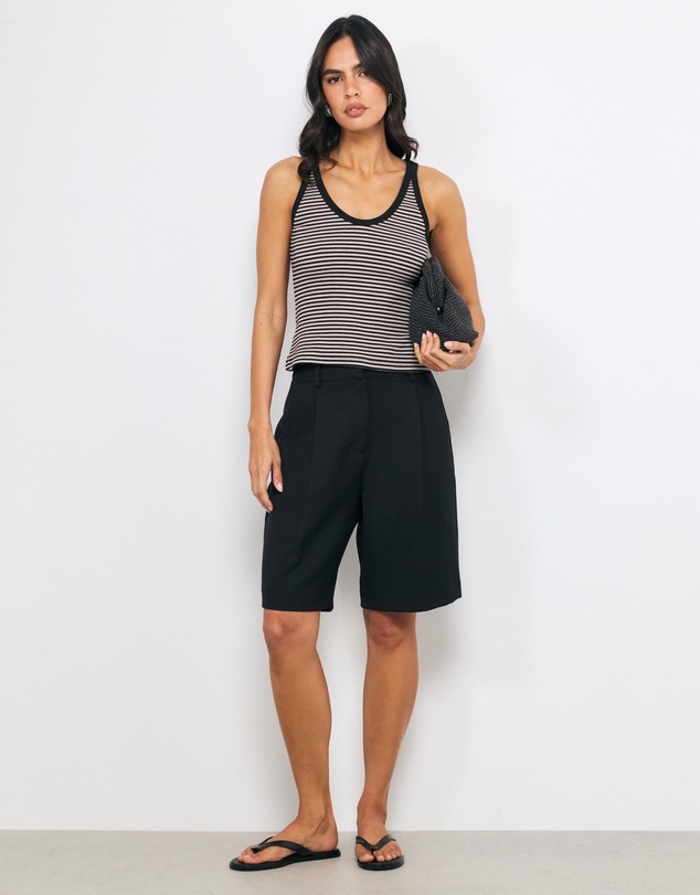AERE - Cotton Stripe Tank
