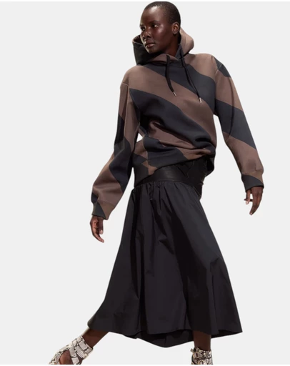 Cynthia Rowley - Drew Striped Hoodie