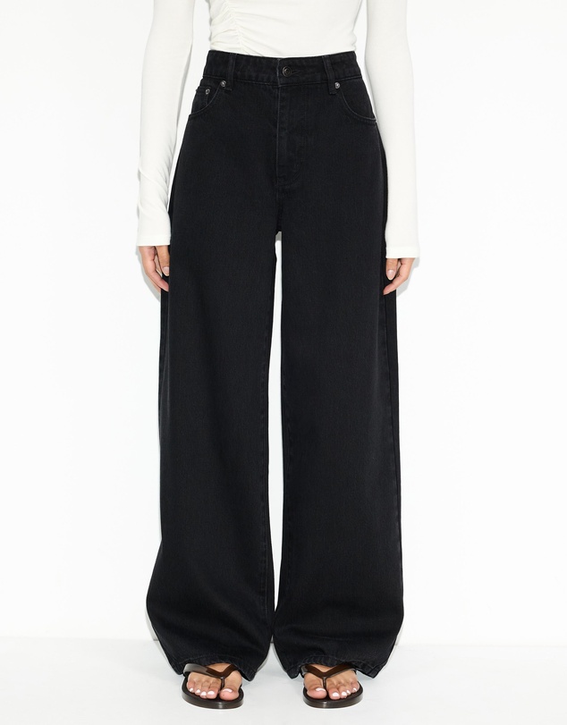 Dazie - Berlin Cinch Waistband Baggy Jeans