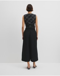 Country Road - Organically Grown Linen Wide-leg Pant