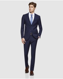 Oxford - Travel Auden Wool Suit Trousers