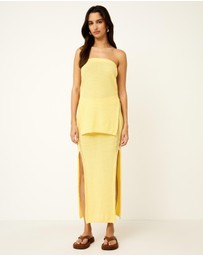 Dazie - St Tropez Knit Strapless Top