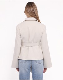 Petal & Pup - Halston Coat - Cream