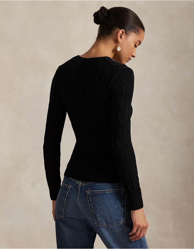 Polo Ralph Lauren - Cable-Knit Cotton Crewneck Sweater