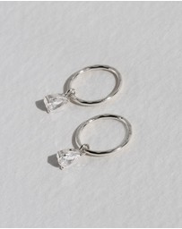 SAINT VALENTINE - Valentine Mini Hoops - Silver