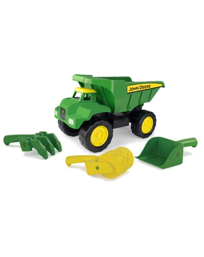 John Deere - 38cm Big Scoop Dump Truck with Sand Tools