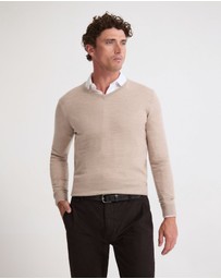 Oxford - Basic V-Neck Pure Wool Pullover