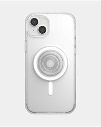 PopSockets - POPCASE MagSafe + PopGrip MagSafe for iPhone 15 Plus - Protective Phone Case & Phone Grip Holder