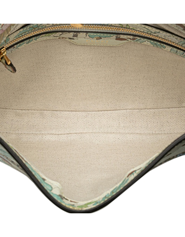 Pre-Loved by Azura Reborn - Pre-Loved gucci Gucci Tiger Crossbody Floral Print Bag