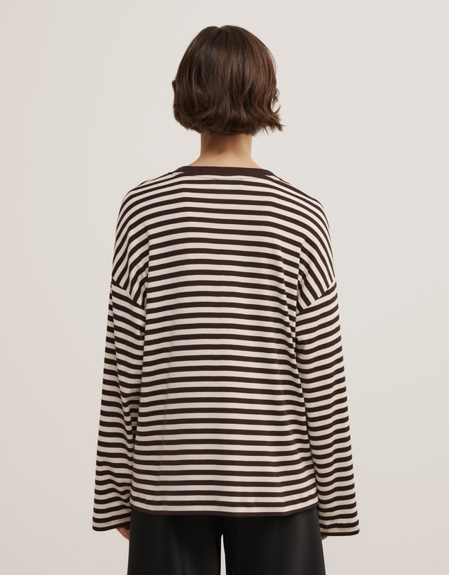Witchery - Crew Long Sleeve Stripe T-shirt