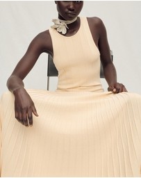 M.N.G - Piano Pleated Knitted Dress