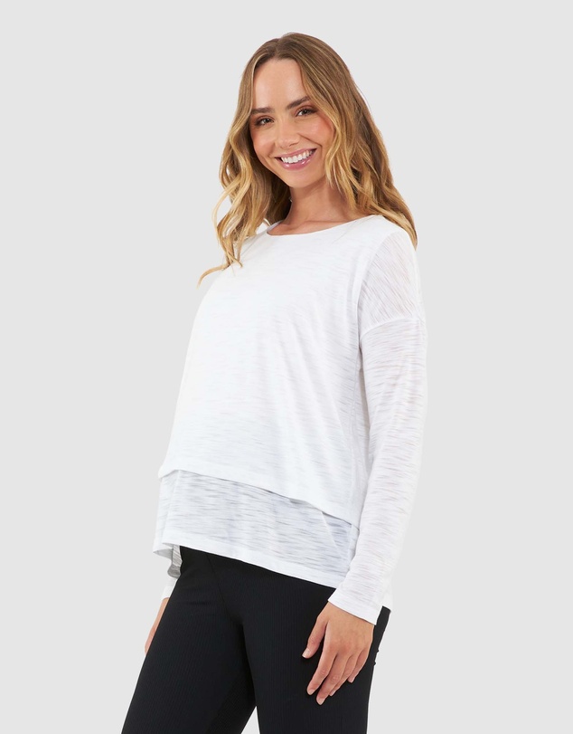 Ripe Maternity - Jazmin Long Sleeve Nursing Top