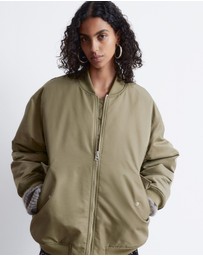 & Other Stories - Long Bomber Jacket