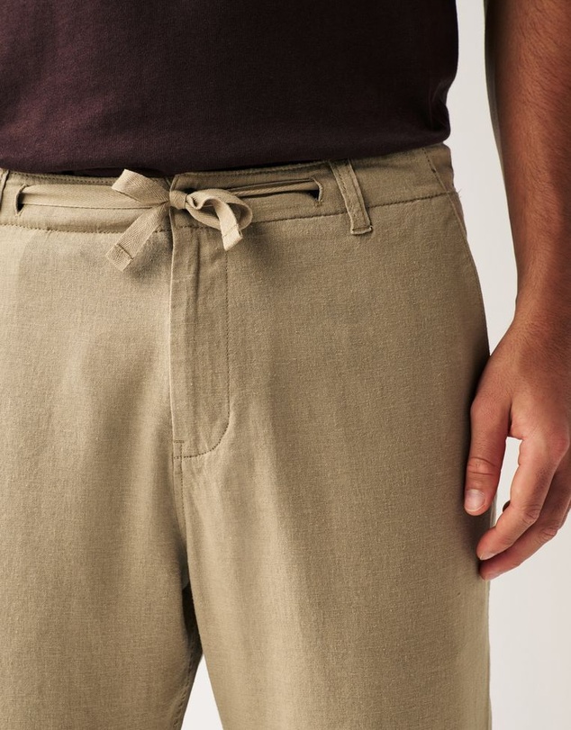 NEXT - Linen Blend Drawstring Trousers