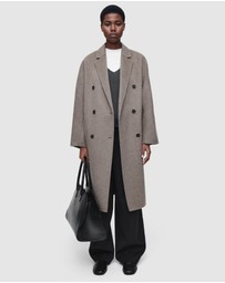 COS - Oversized Double-Breasted Wool Coat