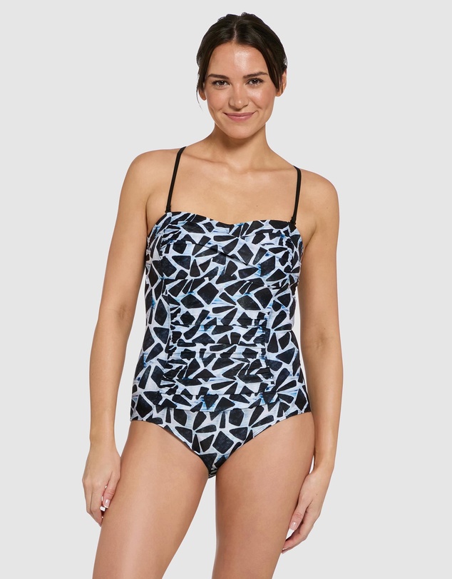 Zoggs - Moonstone Ruched Bandeau Swimsuit