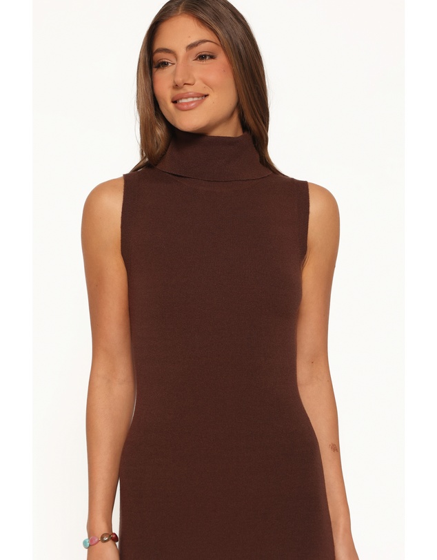 Petal & Pup - Bradfield Midi Dress - Brown