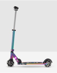 Micro Scooters - Micro Sprite 2 Wheel Folding Scooter Neochrome with LED wheels