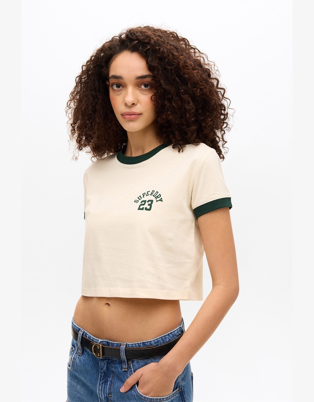 Superdry - Athletic Essentials Ringer Slim Fit Tee