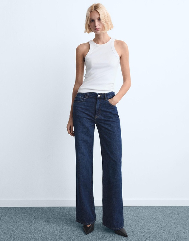 M.N.G - Danila High-Waisted Wide-Leg Jeans