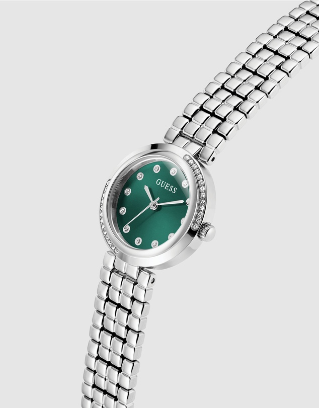 GUESS - Guess Clara Ladies Silver Tone Analogue Watch