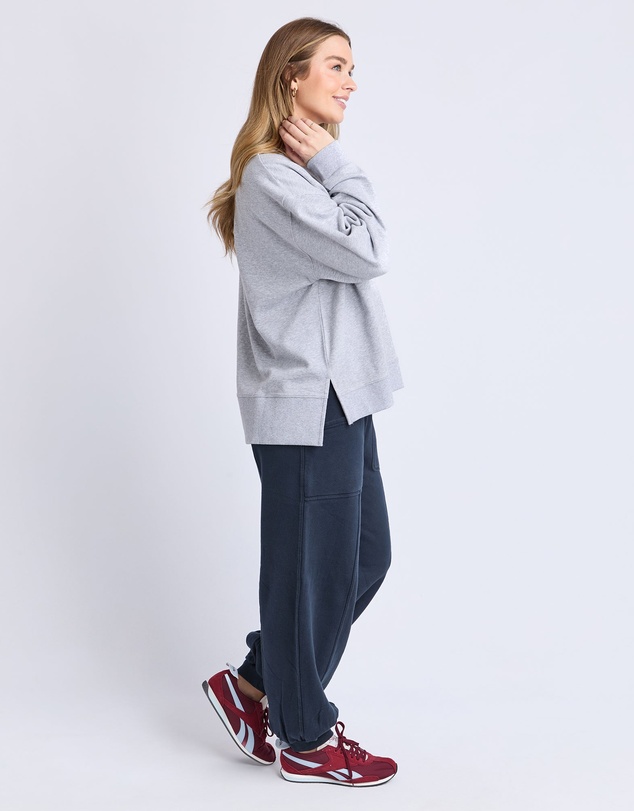 Foxwood - Effortless Crew Grey Marle