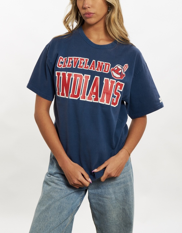 Vintage by The Real Deal - Pre Loved - 90s MLB Cleveland Indians Tee
