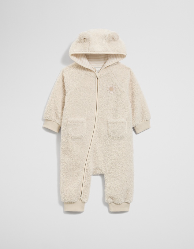 Country Road - Sherpa Hooded Jumpsuit