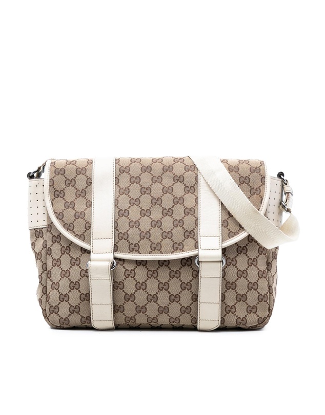 Pre-Loved by Azura Reborn - Pre-Loved GG Canvas Messenger Bag