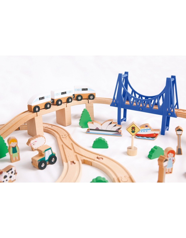 Bello - Town & Country Train Set