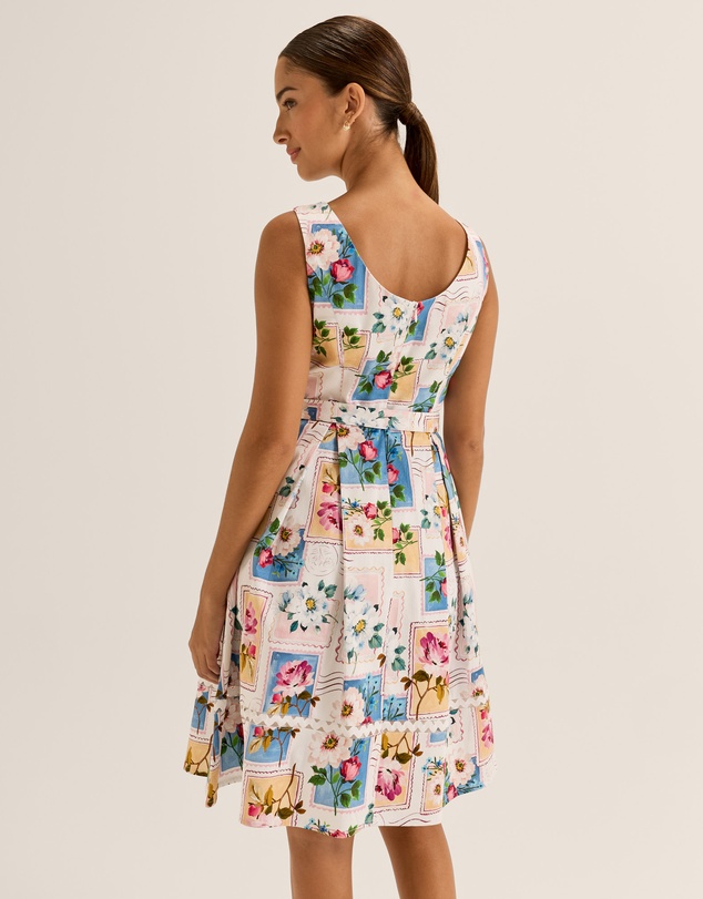 Review - Postcards Pleated Dress