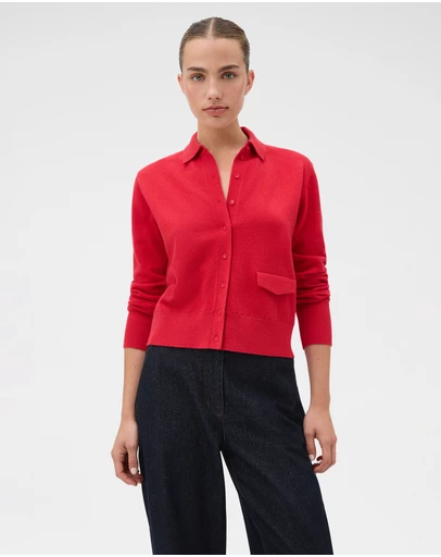 Oroton - Collar Cardigan