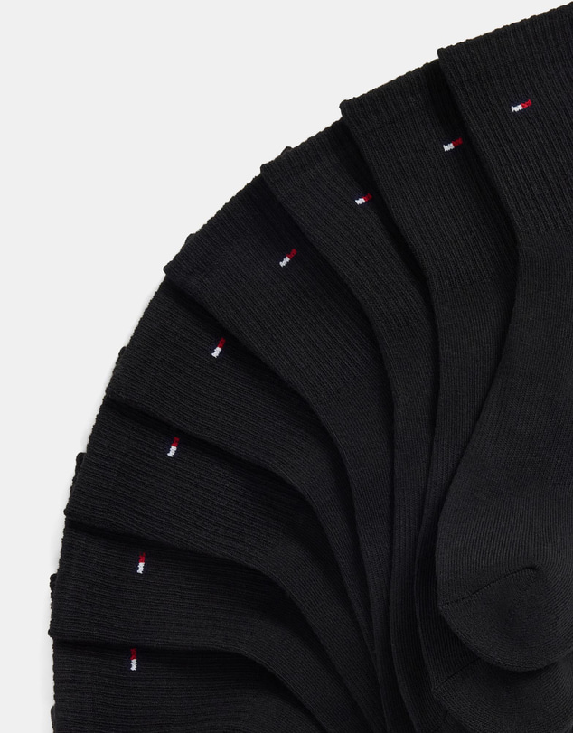 Tommy Hilfiger - 6-Pack Athletic High Quarter Socks