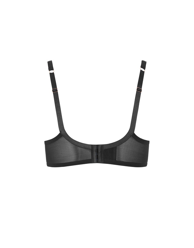 City Chic - Plus size Helena Underwire Bra - black