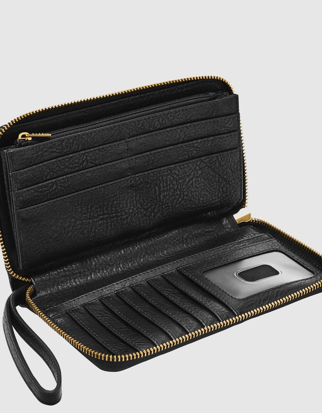 Fossil - Liza Black Clutch