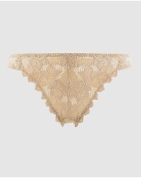 Sans Complexe - Arum Low Rise Scalloped Lace Thong