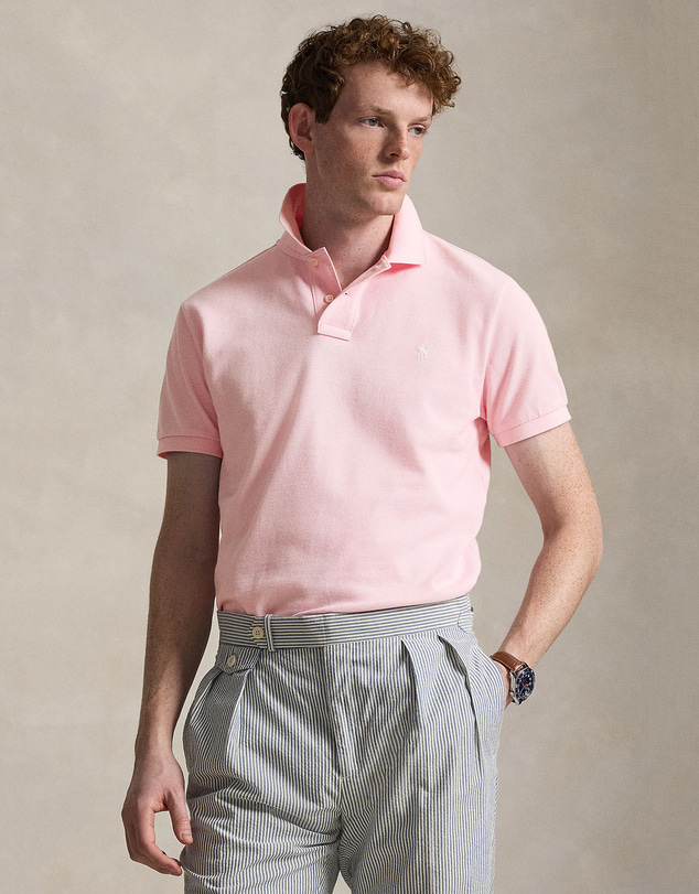 Polo Ralph Lauren - Custom Slim Fit Mesh Polo Shirt