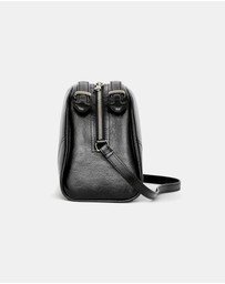 ARKET - Lacquered Leather Crossbody Bag