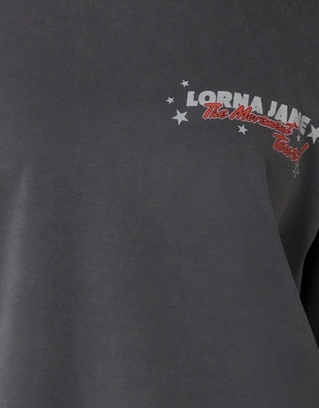 Lorna Jane - World Tour Washed Boyfriend T-Shirt