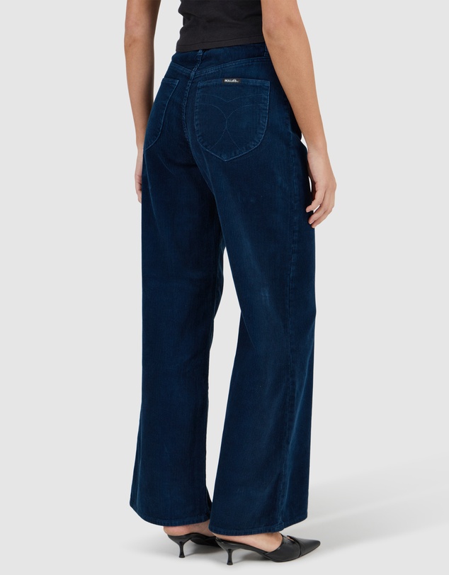 Rolla's - Relaxed Sailor Jean - Teal Cord