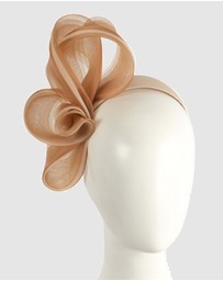 Fillies Collection - Bespoke Coffee Racing Fascinator