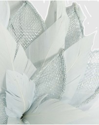 Max Alexander - Modern Flower Blue Racing Fascinator