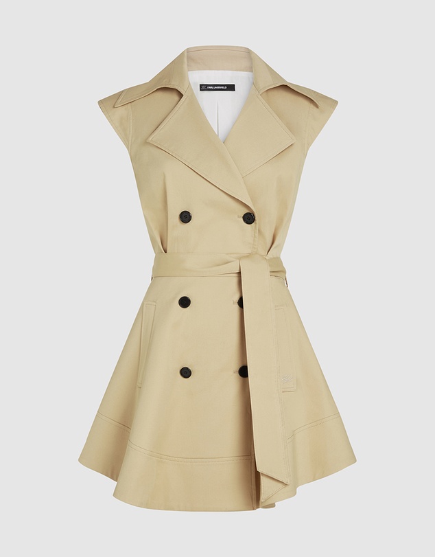 Karl Lagerfeld - Amber Valletta x KARL LAGERFELD Trench Dress