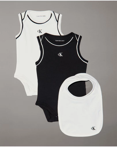 Calvin Klein Jeans - Newborn Bodysuit and Bib Gift Set