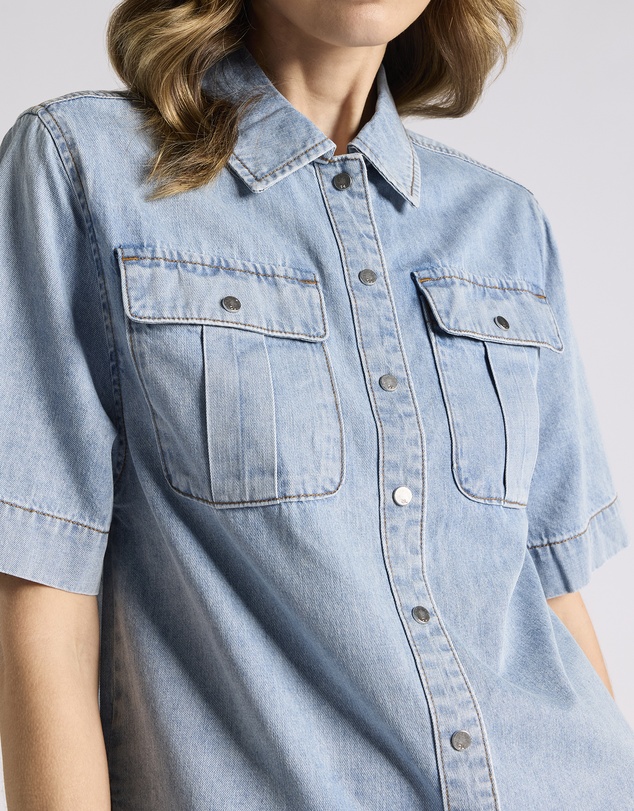David Lawrence - Gacia SS Denim Shirt