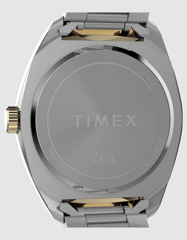 TIMEX - Weston 45mm Two-tone Stainless Steel Bracelet Watch